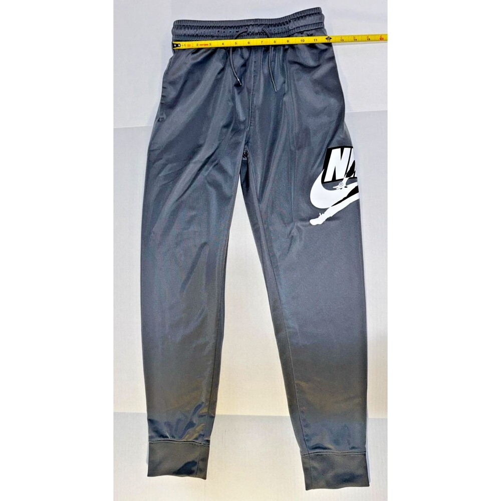 Nike Air Jordan Sweatpants Youth Large 12-13 Black Jumpman Swoosh Logo Jogger